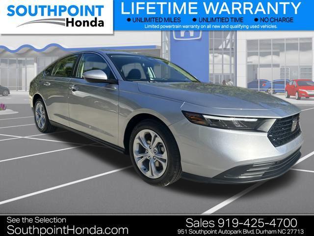 new 2025 Honda Accord car, priced at $29,490
