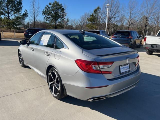 used 2022 Honda Accord car, priced at $27,300