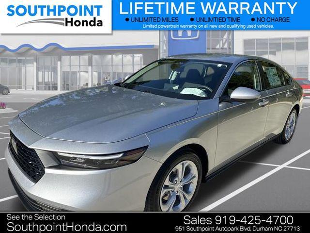 new 2025 Honda Accord car, priced at $29,490