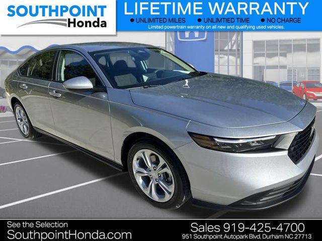 new 2025 Honda Accord car, priced at $29,490