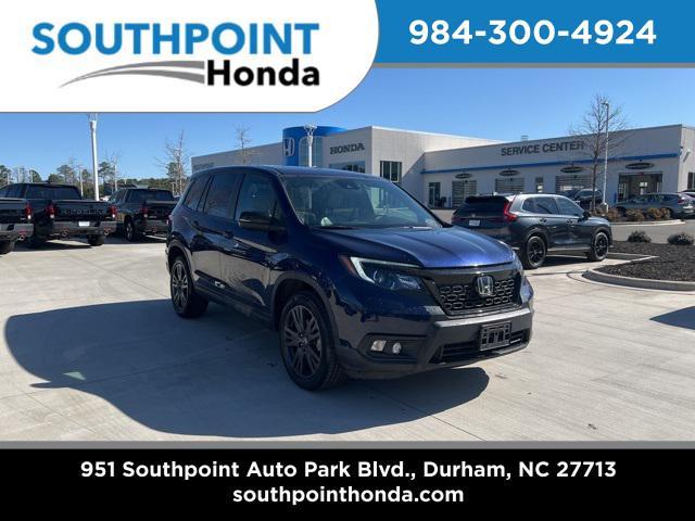 used 2021 Honda Passport car, priced at $27,166