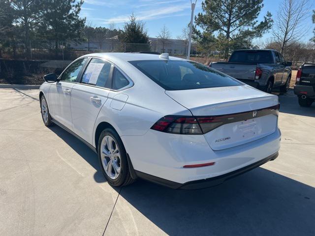 used 2024 Honda Accord car, priced at $25,520