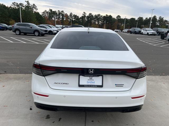 used 2023 Honda Accord Hybrid car, priced at $29,625