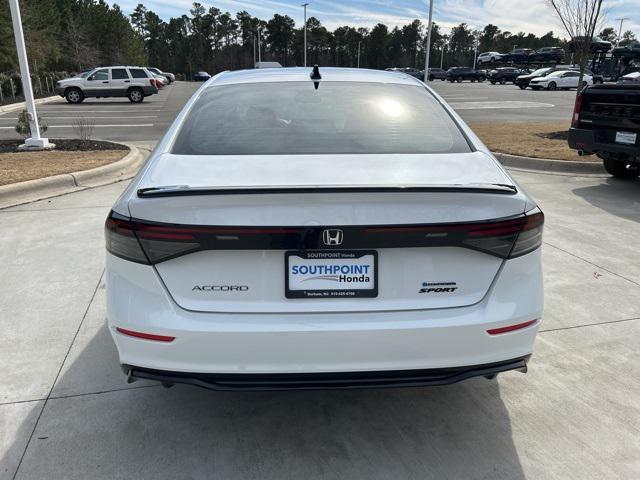 new 2025 Honda Accord Hybrid car, priced at $36,980