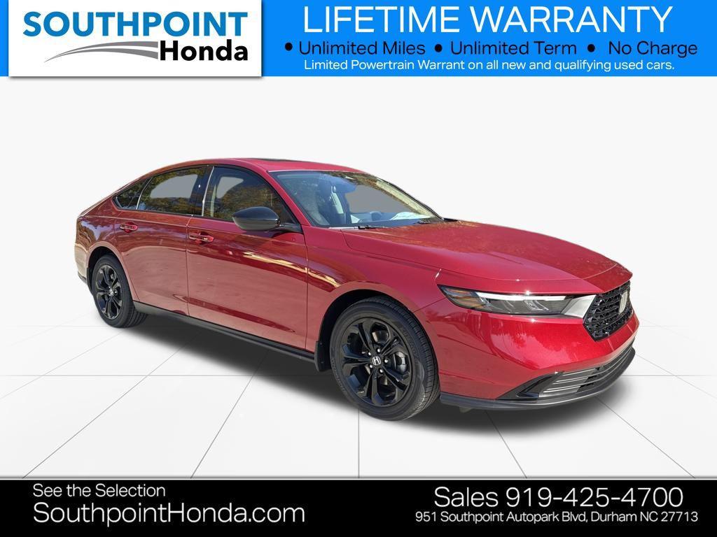 new 2025 Honda Accord car, priced at $32,210