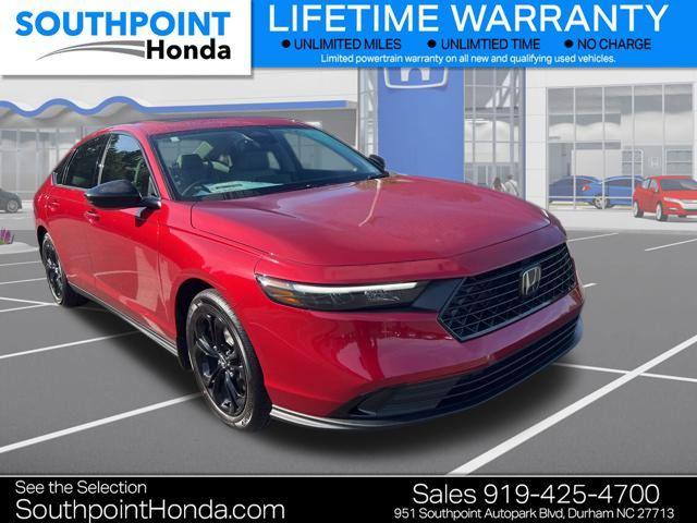 new 2025 Honda Accord car, priced at $32,210