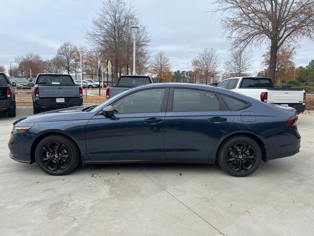 new 2025 Honda Accord car, priced at $31,655