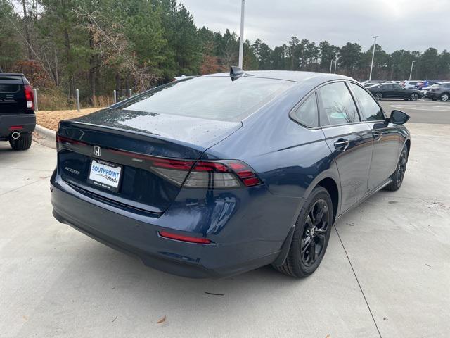 new 2025 Honda Accord car, priced at $31,655