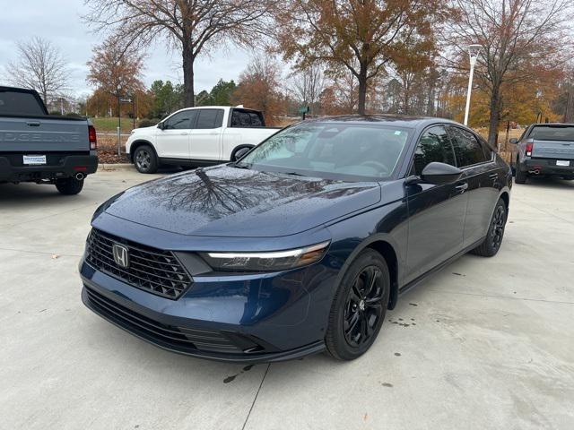 new 2025 Honda Accord car, priced at $31,655