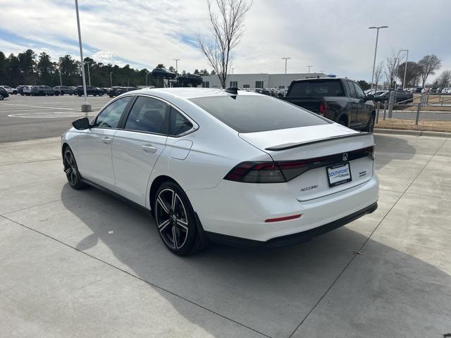 new 2025 Honda Accord Hybrid car, priced at $35,260