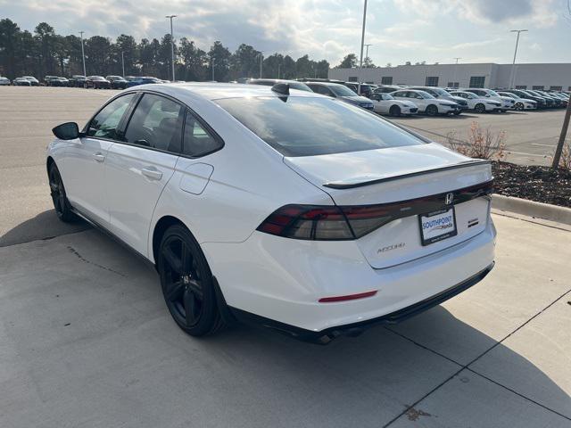 new 2025 Honda Accord Hybrid car, priced at $36,925