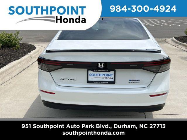 new 2025 Honda Accord Hybrid car, priced at $35,260