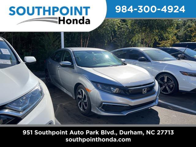 used 2020 Honda Civic car, priced at $18,535