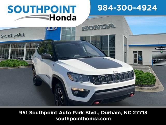 used 2021 Jeep Compass car, priced at $21,801