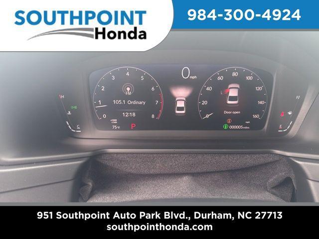 new 2025 Honda Accord car, priced at $29,445