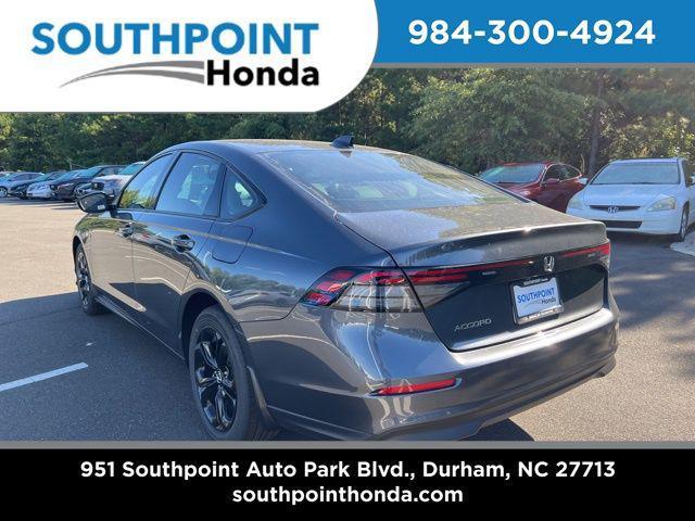 new 2025 Honda Accord car, priced at $31,710