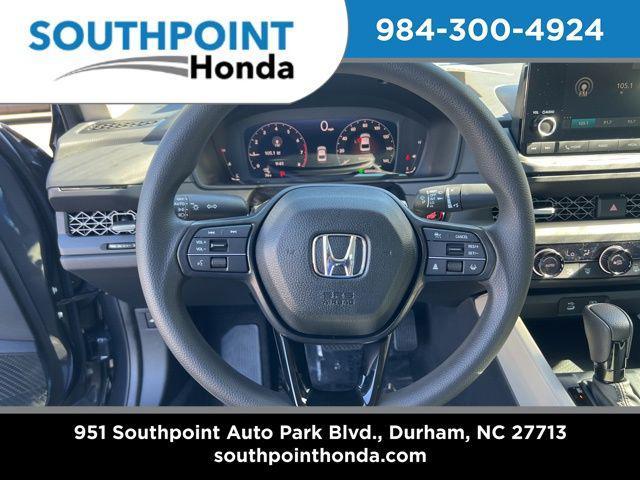 new 2025 Honda Accord car, priced at $31,710