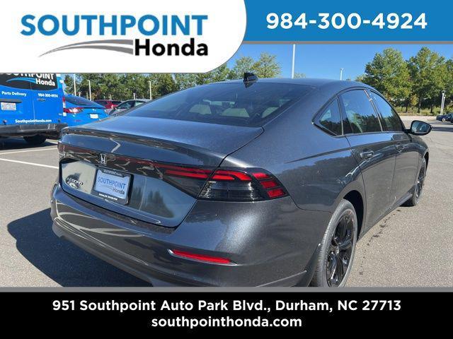 new 2025 Honda Accord car, priced at $31,710