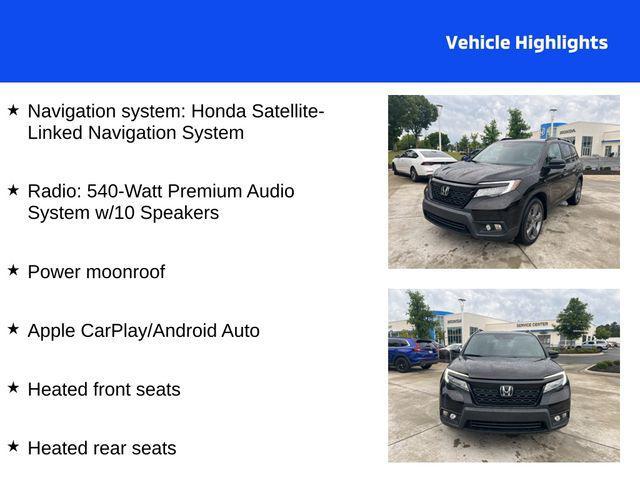 used 2021 Honda Passport car, priced at $25,331