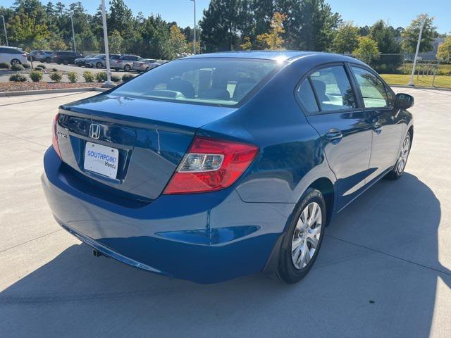 used 2012 Honda Civic car, priced at $10,089