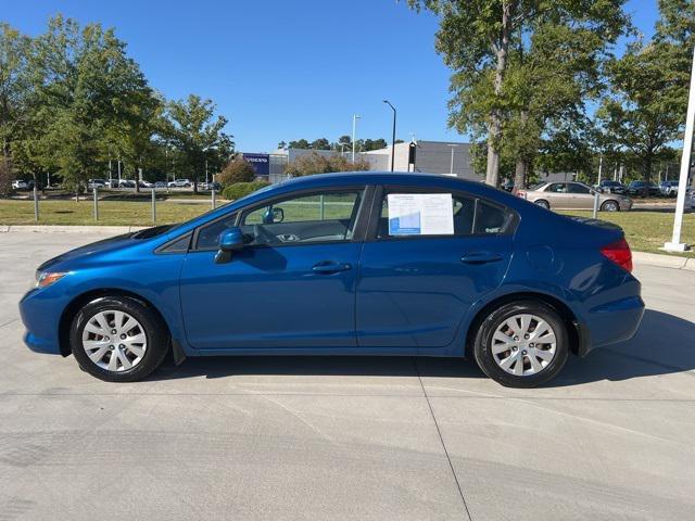 used 2012 Honda Civic car, priced at $10,089