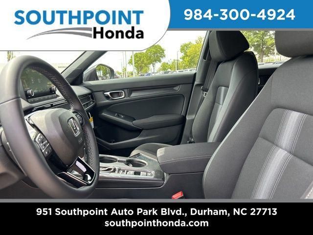 new 2025 Honda Civic car, priced at $29,055