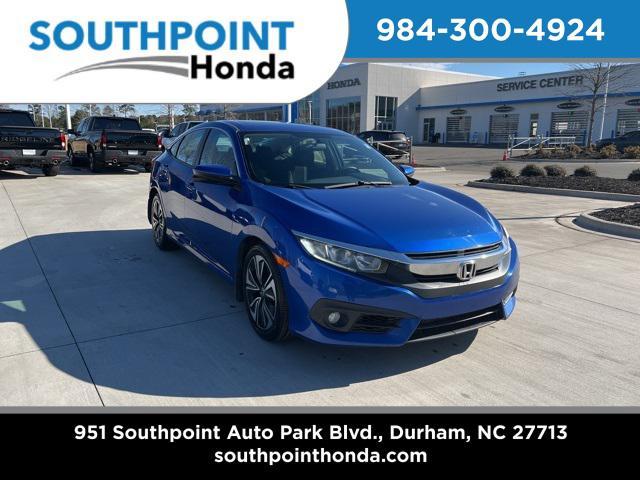 used 2016 Honda Civic car, priced at $11,681