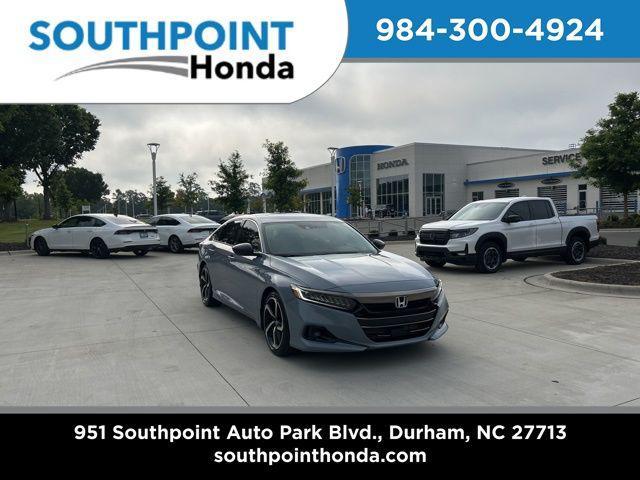 used 2022 Honda Accord car, priced at $27,352