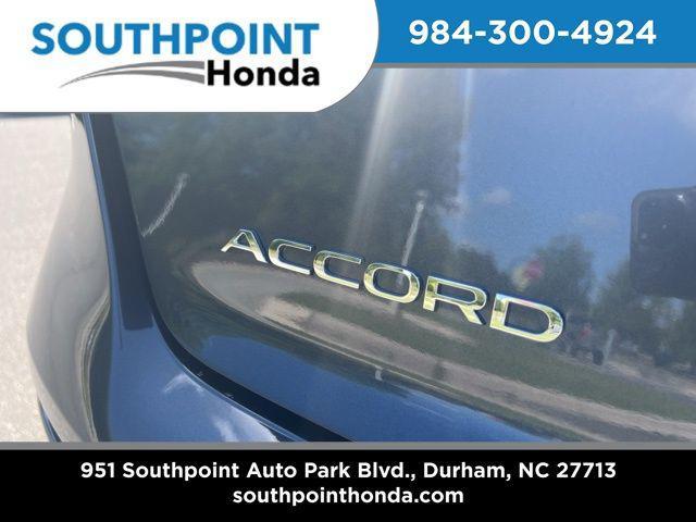 new 2025 Honda Accord car, priced at $31,710