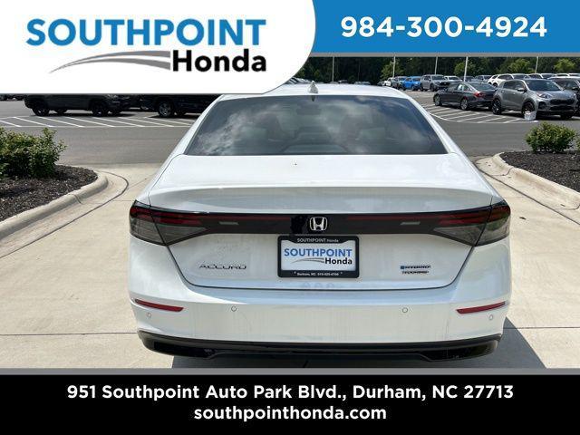 new 2025 Honda Accord Hybrid car, priced at $40,905