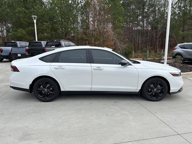 new 2025 Honda Accord car, priced at $32,110