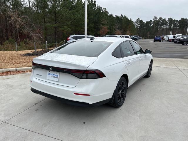 new 2025 Honda Accord car, priced at $32,110