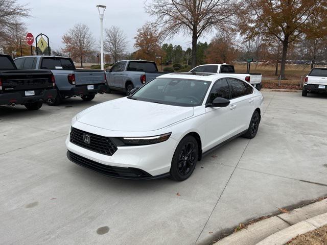 new 2025 Honda Accord car, priced at $32,110