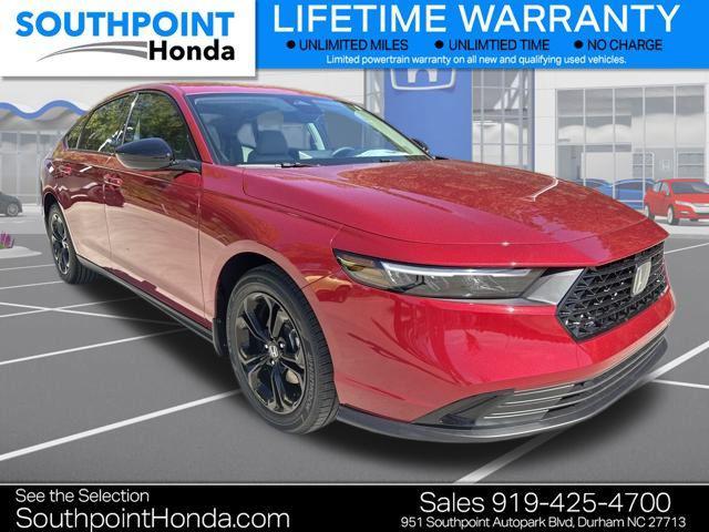 new 2025 Honda Accord car, priced at $32,210