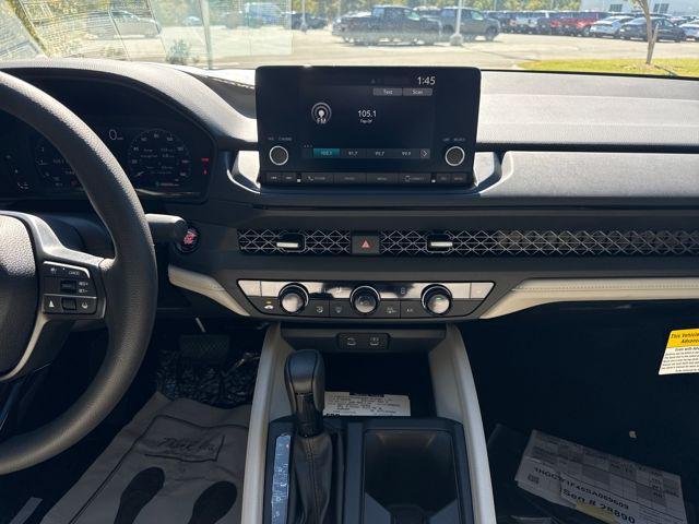 new 2025 Honda Accord car, priced at $32,210