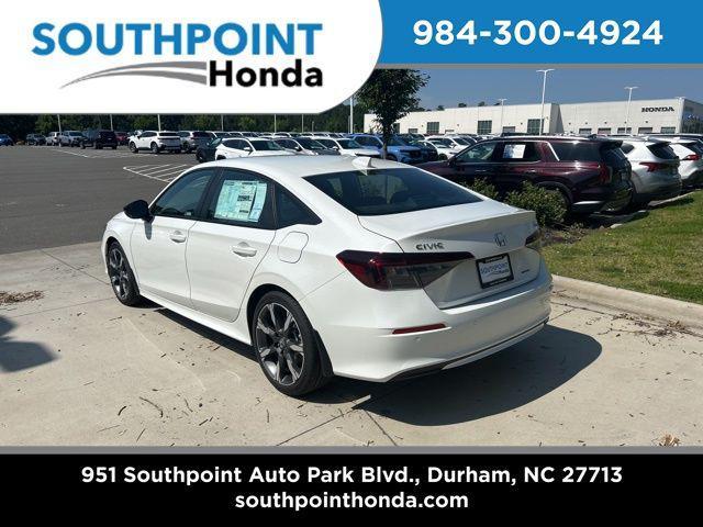 new 2025 Honda Civic Hybrid car, priced at $33,555