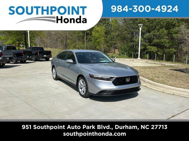new 2025 Honda Accord car, priced at $29,445