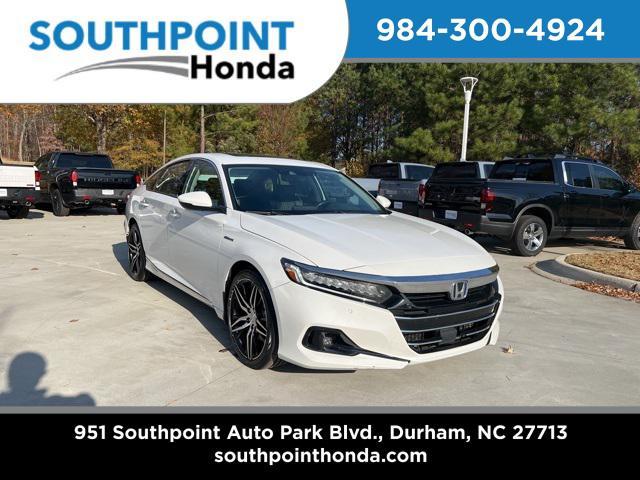 used 2022 Honda Accord Hybrid car, priced at $28,116