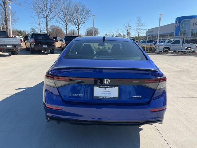 used 2023 Honda Accord Hybrid car, priced at $30,470