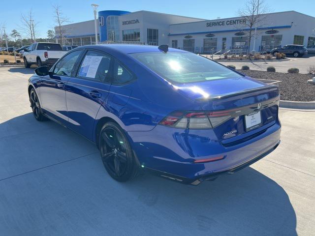 used 2023 Honda Accord Hybrid car, priced at $30,470