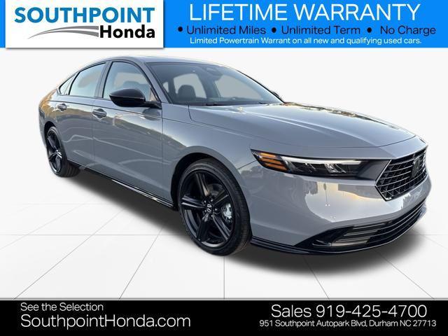 new 2025 Honda Accord Hybrid car, priced at $37,025