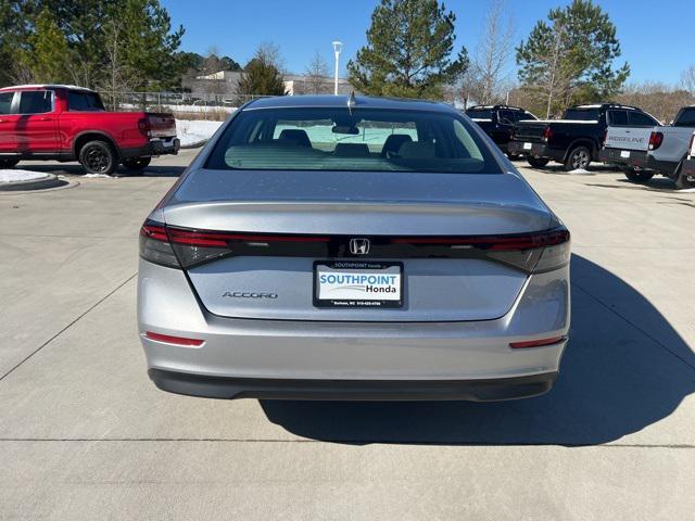 used 2024 Honda Accord car, priced at $26,531