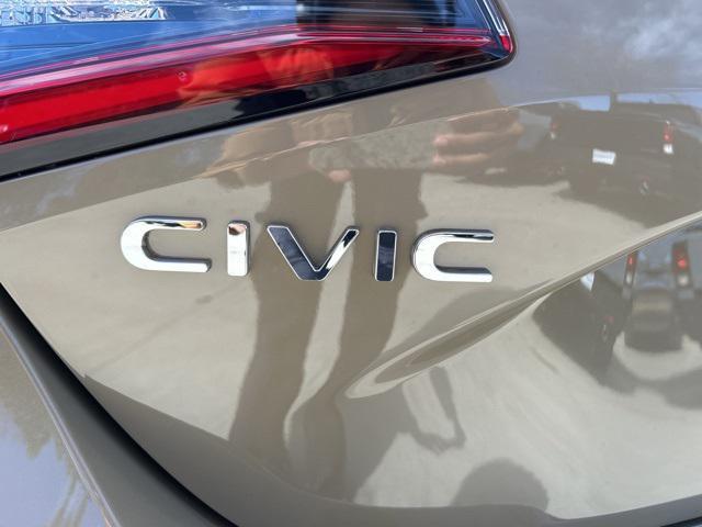 new 2025 Honda Civic car, priced at $29,055