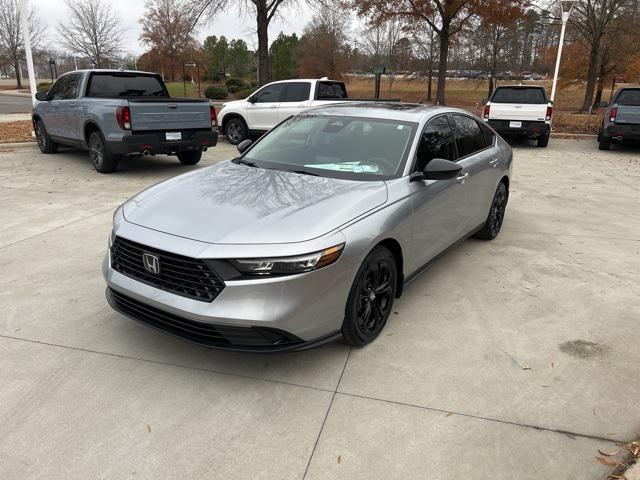 new 2025 Honda Accord car, priced at $31,655