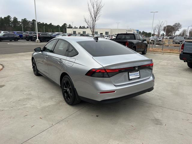 new 2025 Honda Accord car, priced at $31,655