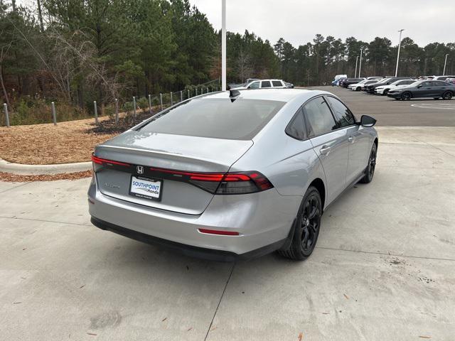 new 2025 Honda Accord car, priced at $31,655