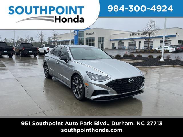 used 2021 Hyundai Sonata car, priced at $16,250