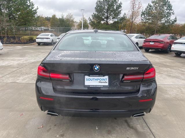 used 2023 BMW 530 car, priced at $41,768