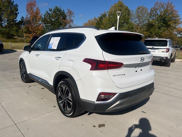 used 2020 Hyundai Santa Fe car, priced at $19,540