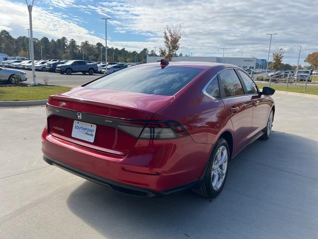 new 2025 Honda Accord car, priced at $29,845